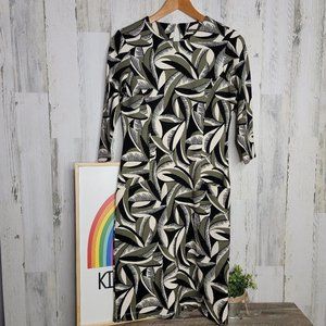J McLaughlin Catalyst Dress Pop Feather Size XS